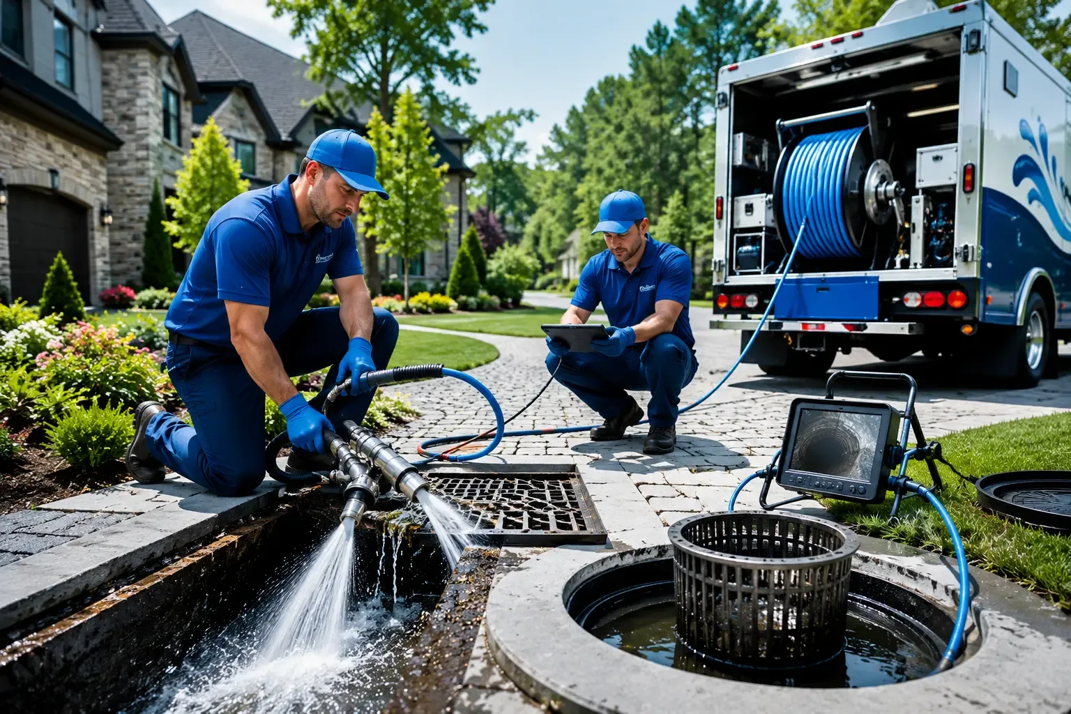 Local outdoor drain cleaning professionals in Clintonville, WI